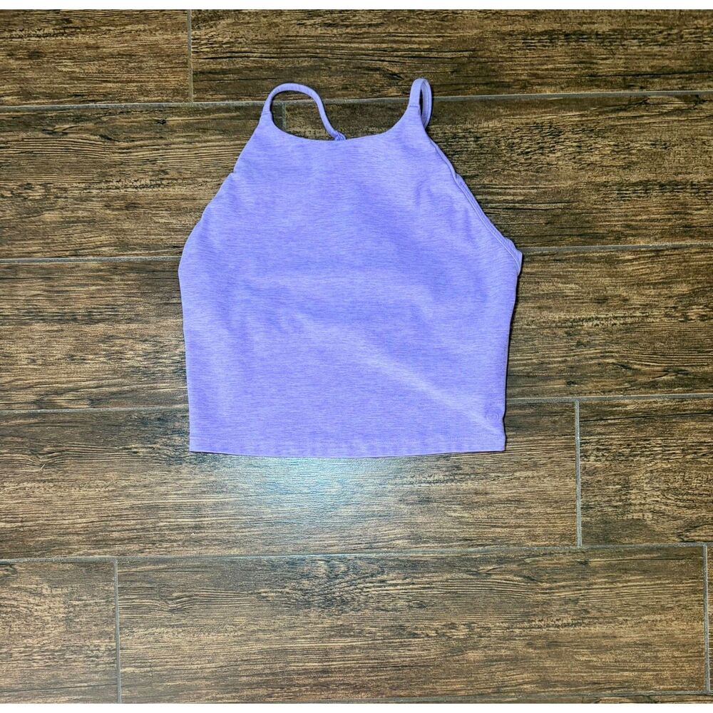 Calia Purple Crop Tank -